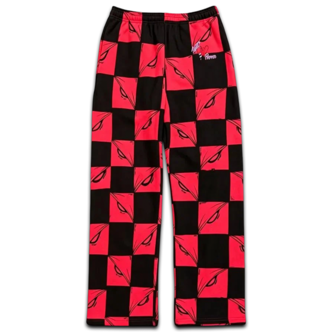 Matty Boy Anti Promo 99 Eyez Sweatpants (Black/Red)