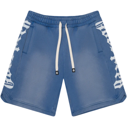 GodSpeed Sun Faded Courtside Shorts (Blue)