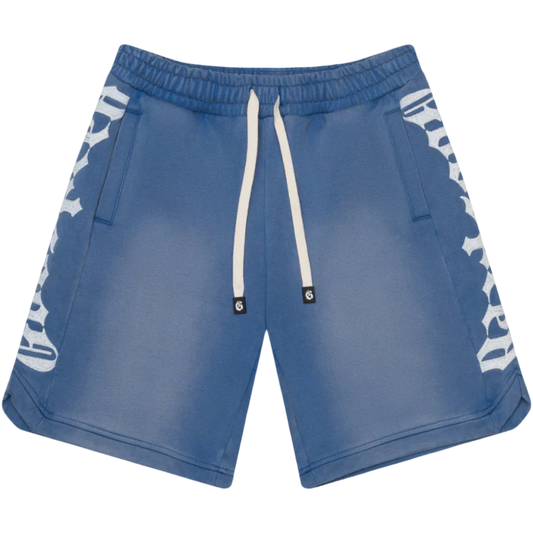 GodSpeed Sun Faded Courtside Shorts (Blue)