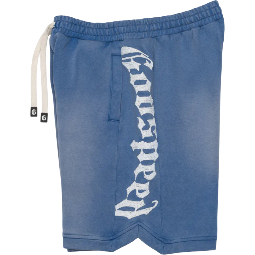 GodSpeed Sun Faded Courtside Shorts (Blue)