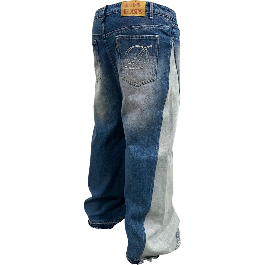 Matiere de Desirs ‘Hip Flare’ Denim Blue Jeans