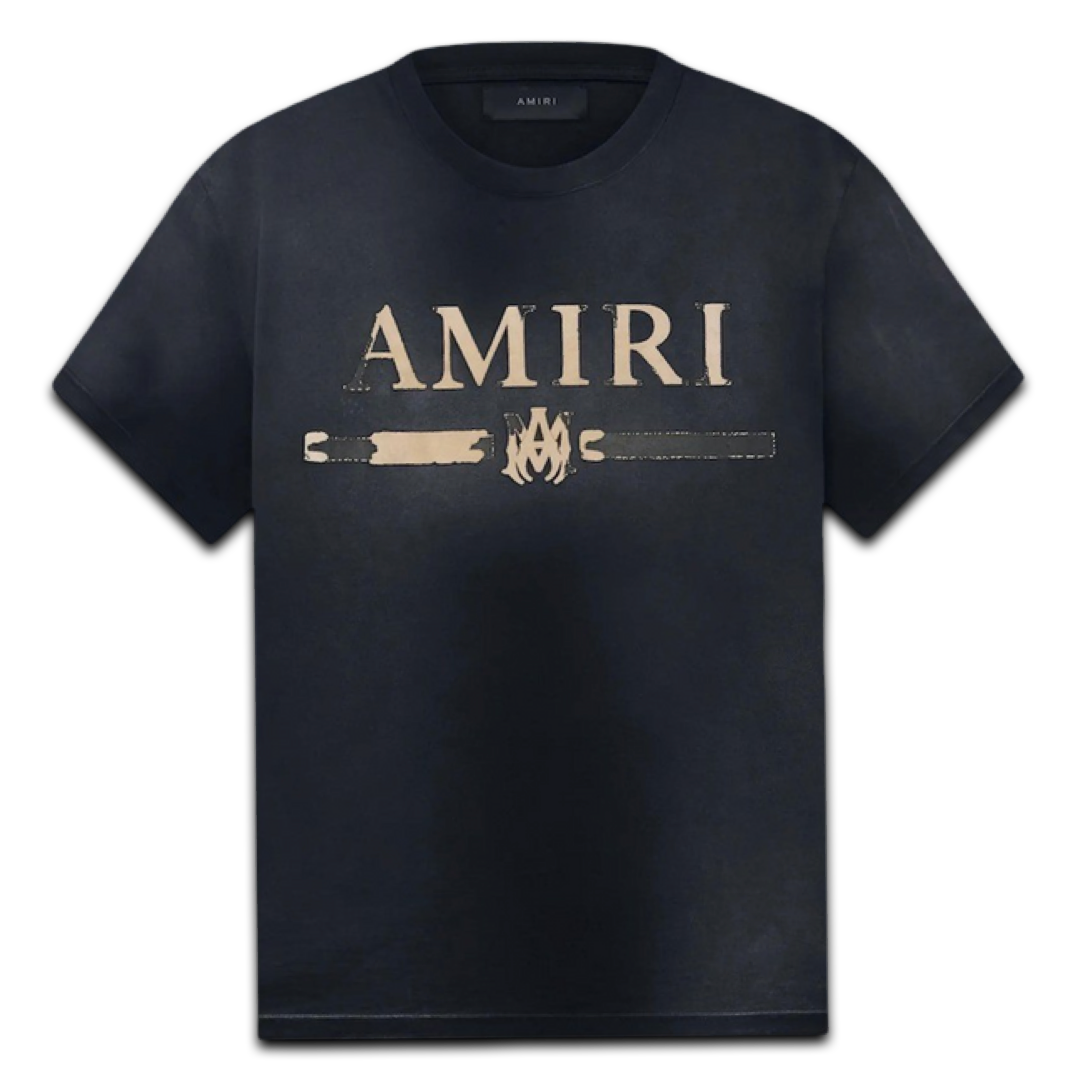 Amiri MA Bar Applique Tee (Black)