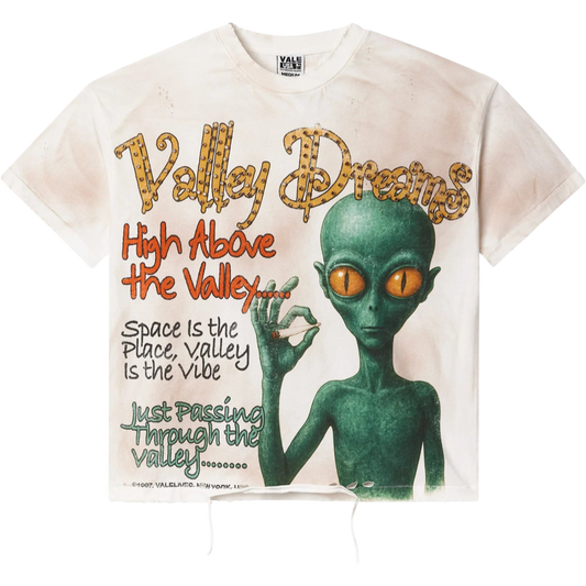 Vale ‘Area 14’ Bling Tee (Cream)