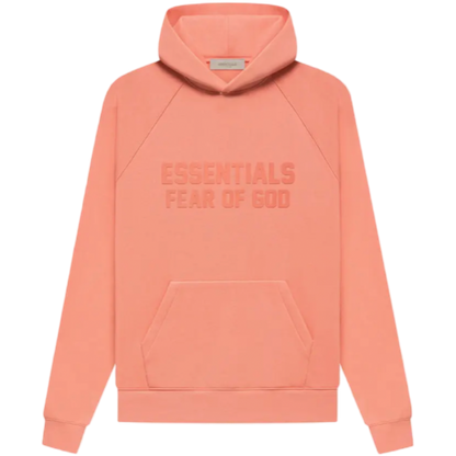 Fear of God Essentials Hoodie (Coral)