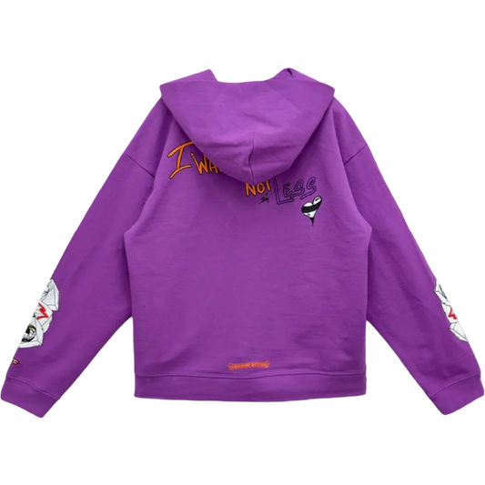 Chrome Hearts x Matty Boy Purple 'Want More' Hoodie