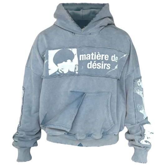 Matiere de Desirs Encore Hoodie (Washed Blue)