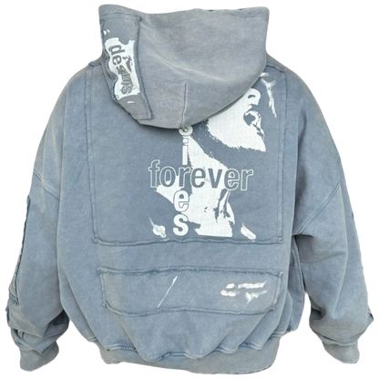 Matiere de Desirs Encore Hoodie (Washed Blue)