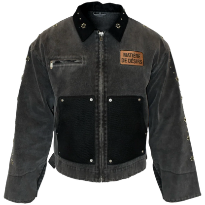 Matiere de Desirs Studded Work Jacket