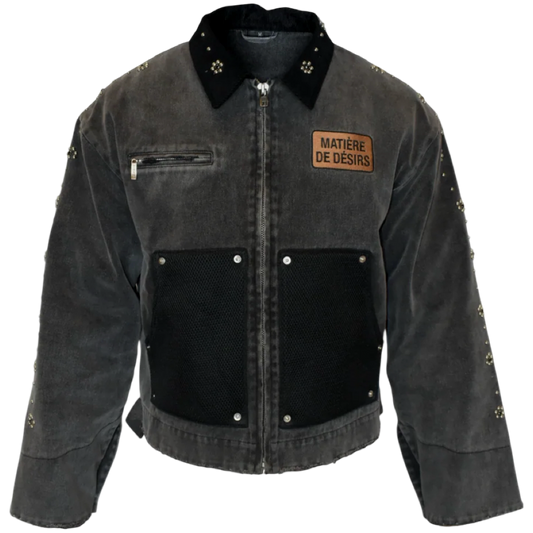 Matiere de Desirs Studded Work Jacket
