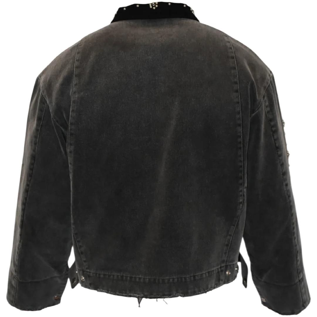 Matiere de Desirs Studded Work Jacket