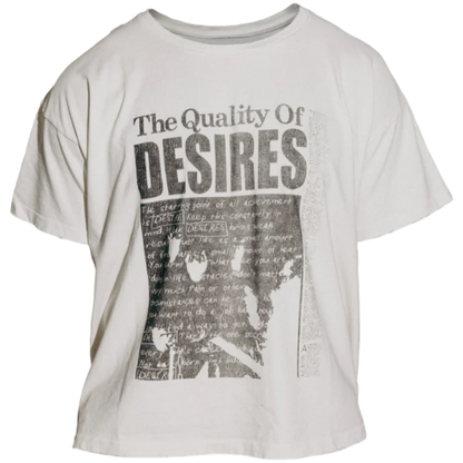 Matiere de Desirs ‘Quality of Desires’ Shirt (Vintage White)