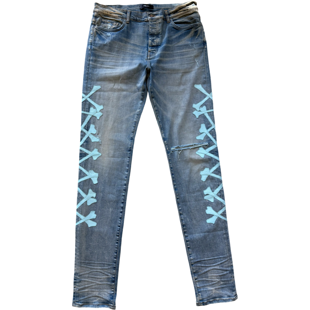 Amiri Baby Blue Bone Jean (Indigo/Blue)