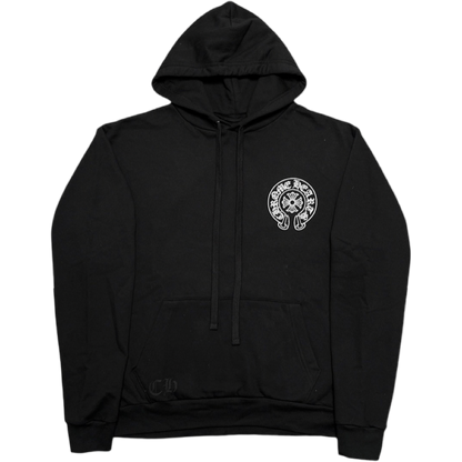 Chrome Hearts Horseshoe Miami Hoodie (Black/White)