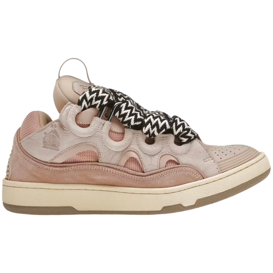 Lanvin Curb Sneakers (Pink/Pale)