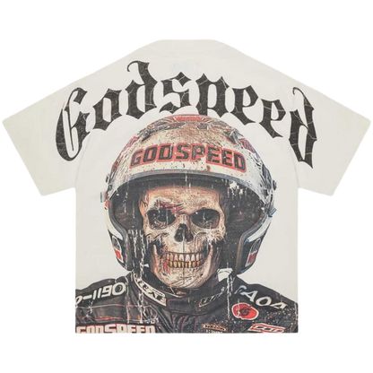 GodSpeed 'Crashout’ Tee (Cream)