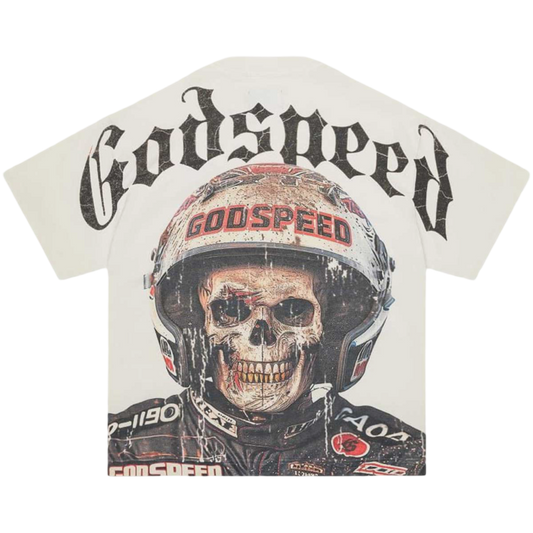 GodSpeed 'Crashout’ Tee (Cream)