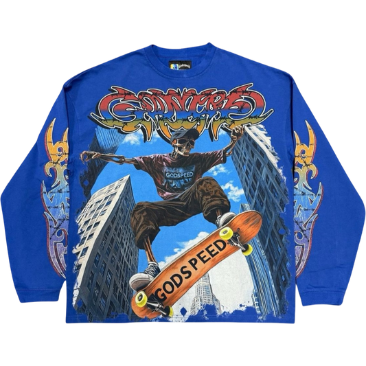 GodSpeed 'Ollie’ Long-sleeve (Blue)