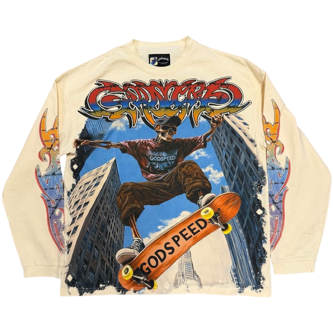 GodSpeed 'Ollie’ Long-sleeve (Cream)