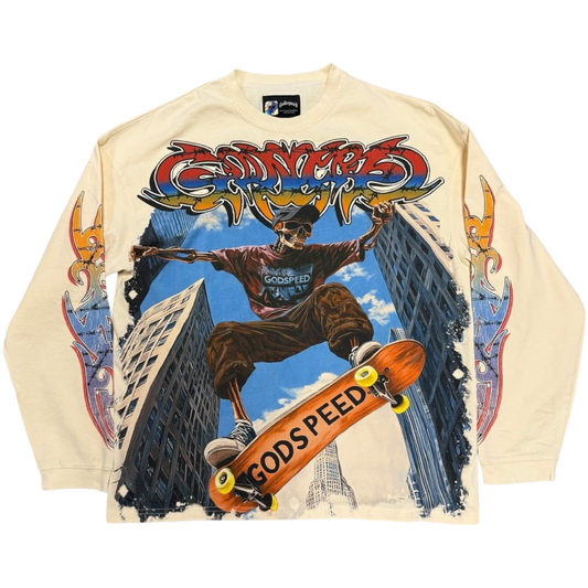 GodSpeed 'Ollie’ Long-sleeve (Cream)