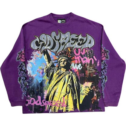 GodSpeed 'Vandal’ Long-sleeve (Purple)