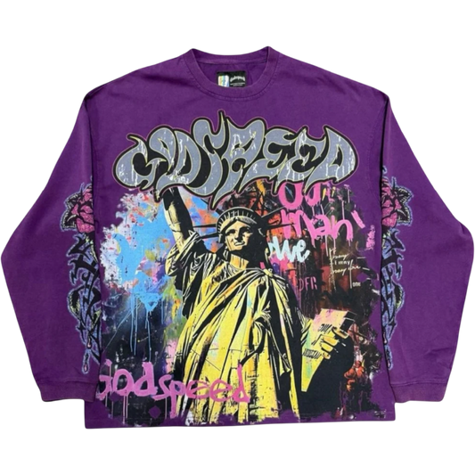 GodSpeed 'Vandal’ Long-sleeve (Purple)