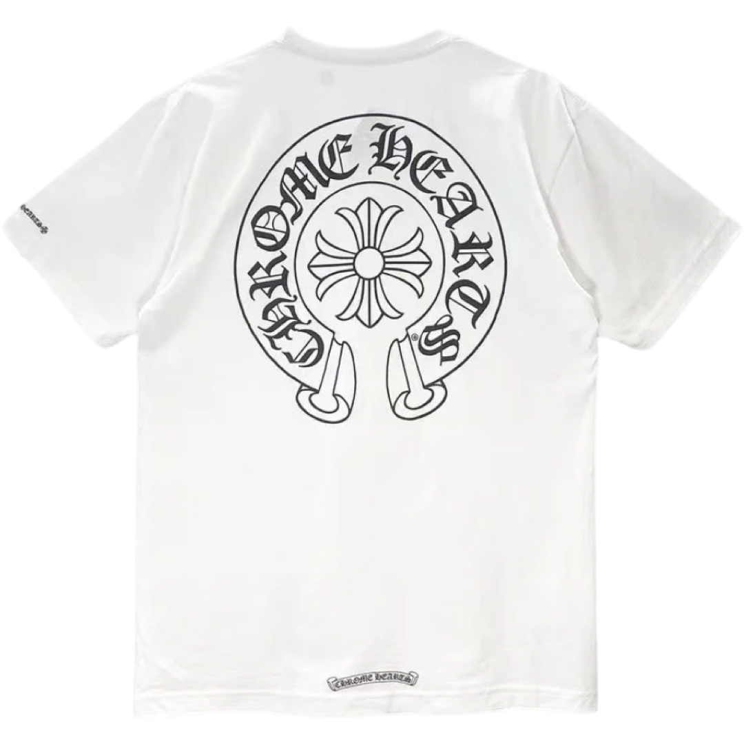 Chrome Hearts Horseshoe Pocket Tee (White)