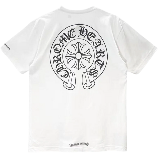 Chrome Hearts Horseshoe Pocket Tee (White)