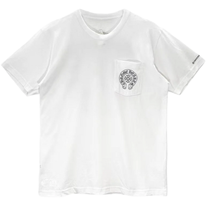 Chrome Hearts Horseshoe Pocket Tee (White)