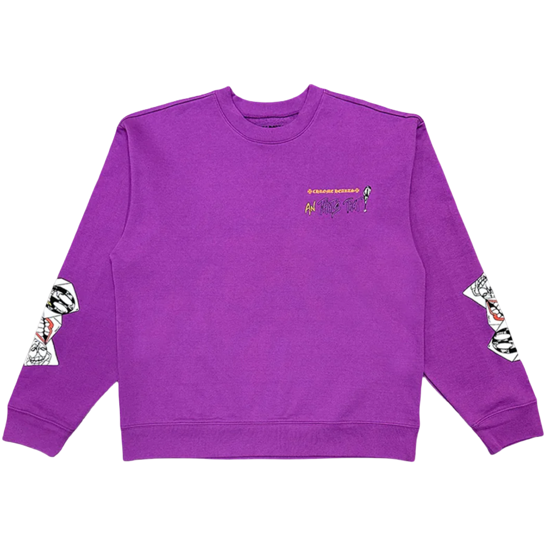 Chrome Hearts Matty Boy ‘I Want More Not Less’ Crewneck