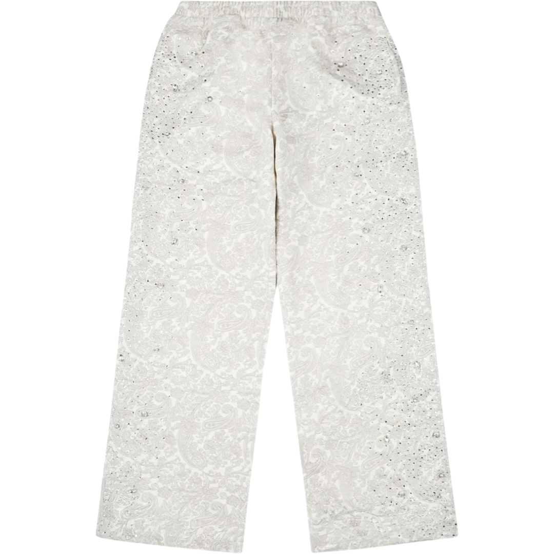 Birth Of Royal Child Paisley Pearl Sweatpants (White)