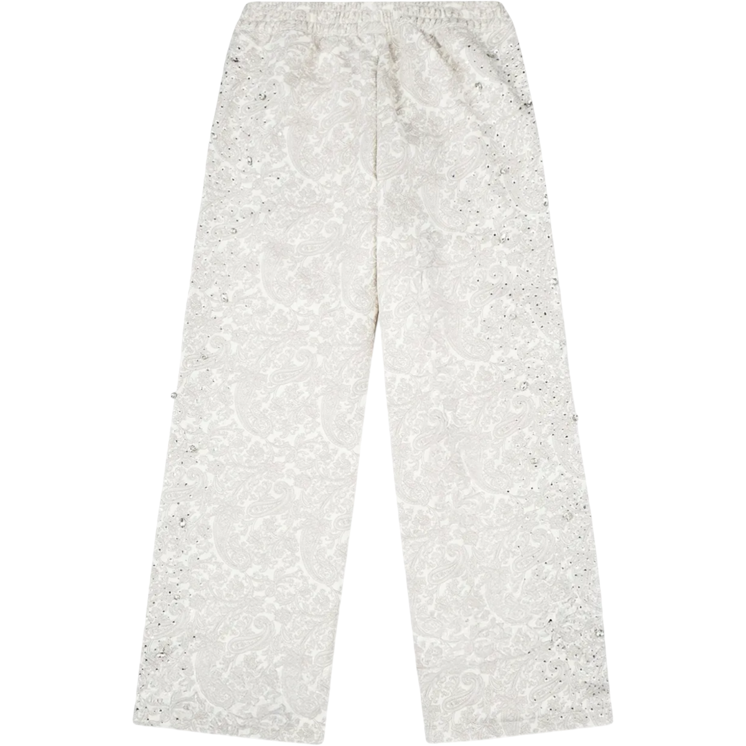 Birth Of Royal Child Paisley Pearl Sweatpants (White)