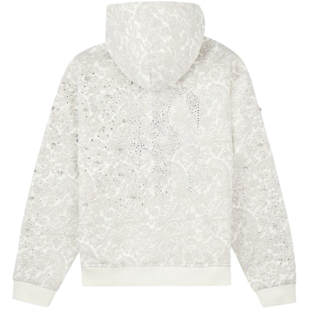 Birth Of Royal Child Paisley Pearl Hoodie (White)