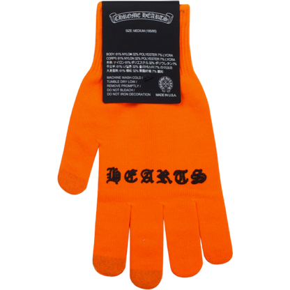 Chrome Hearts Neon Work Gloves (Orange)