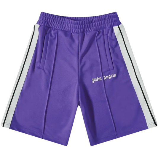 Palm Angels Classic Track Shorts (Purple)