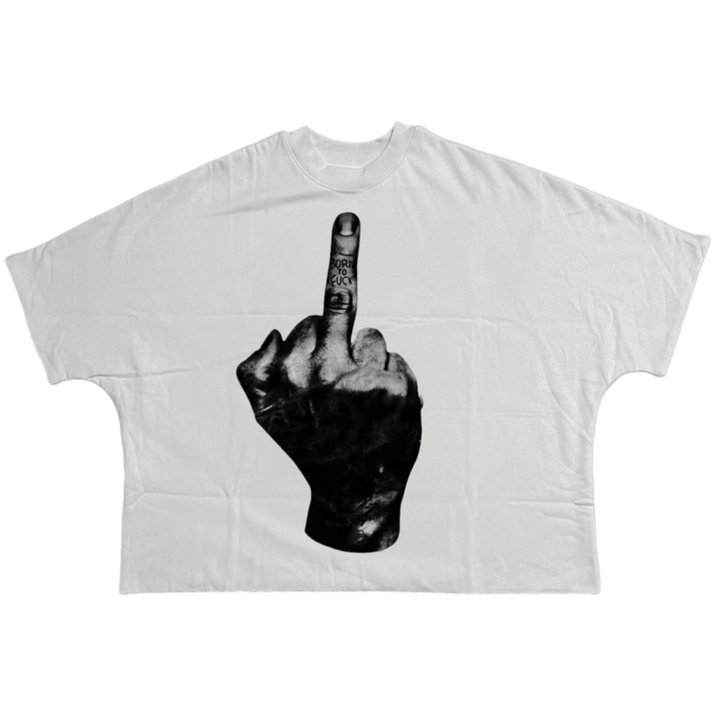 Billionaire Studios "Middle Finger" Tee (White)