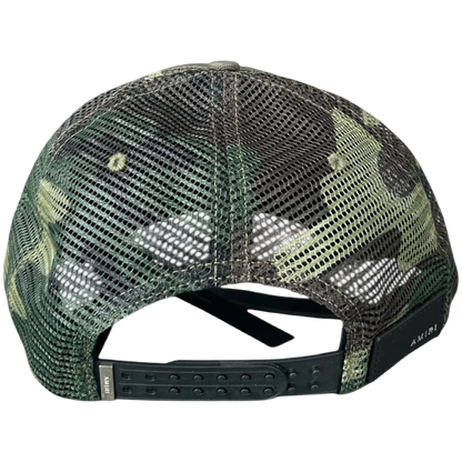 Amiri ‘Stars’ Trucker Hat (Camo Green/Orange)