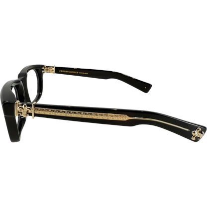 Chrome Hearts See You In Tea Black/18k Gold Plated Frames