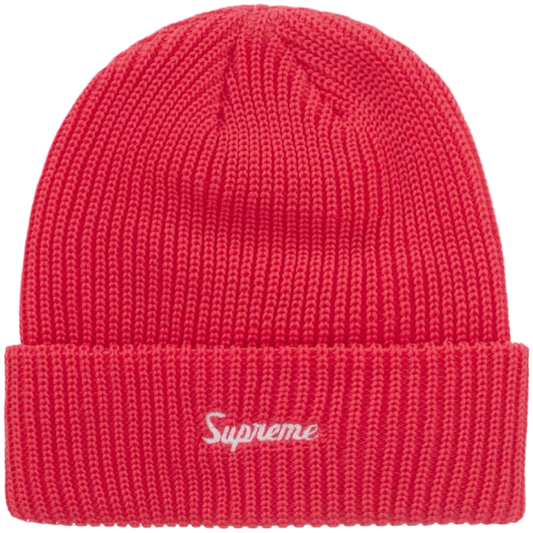 Supreme Loose Gauge FW25 Beanie (Bright Red)
