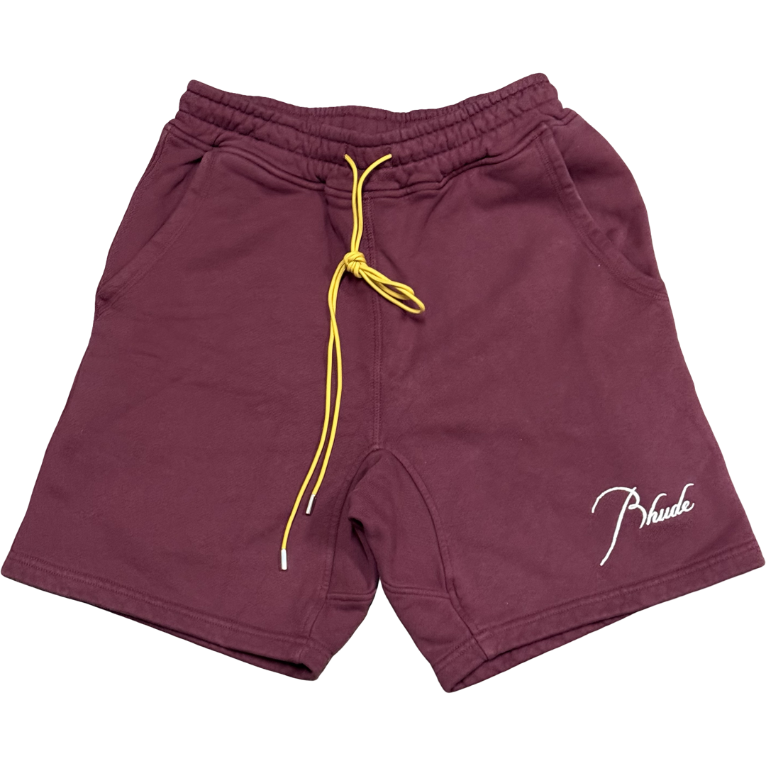 Rhude Classic Shorts (Burgundy)