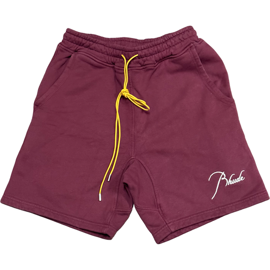 Rhude Classic Shorts (Burgundy)