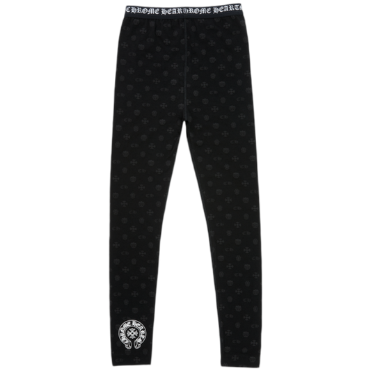 Chrome Hearts Leggings (Monogram Black)