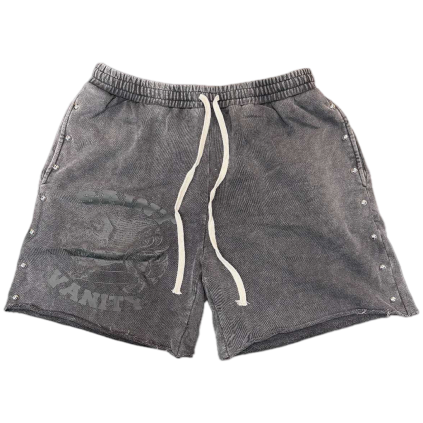 Saint Vanity Cotton Shorts (Black)