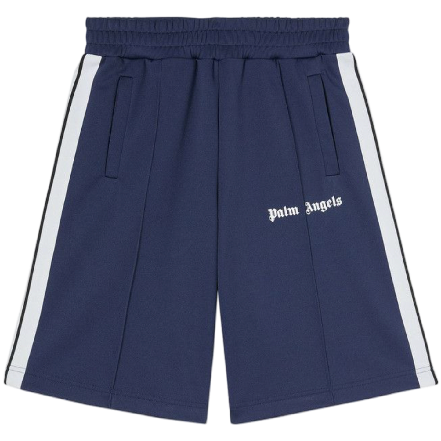 Palm Angels Classic Track Shorts 'Navy/White'