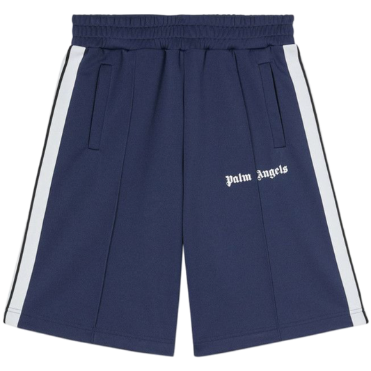 Palm Angels Classic Track Shorts 'Navy/White'