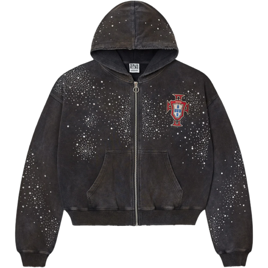 Vale Pluto Cluster Zip Up Hoodie (Black)
