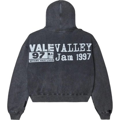 Vale Big Chain Hoodie (Black)