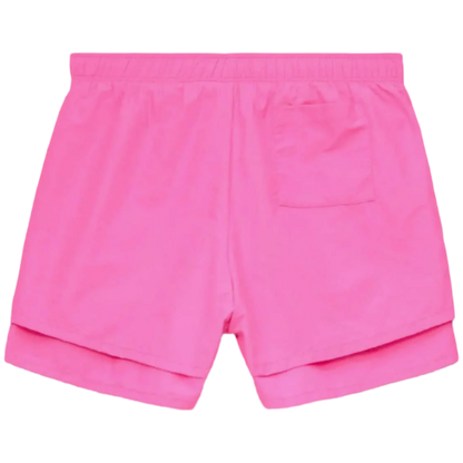 SP5DER Double Layer Shorts (Pink)