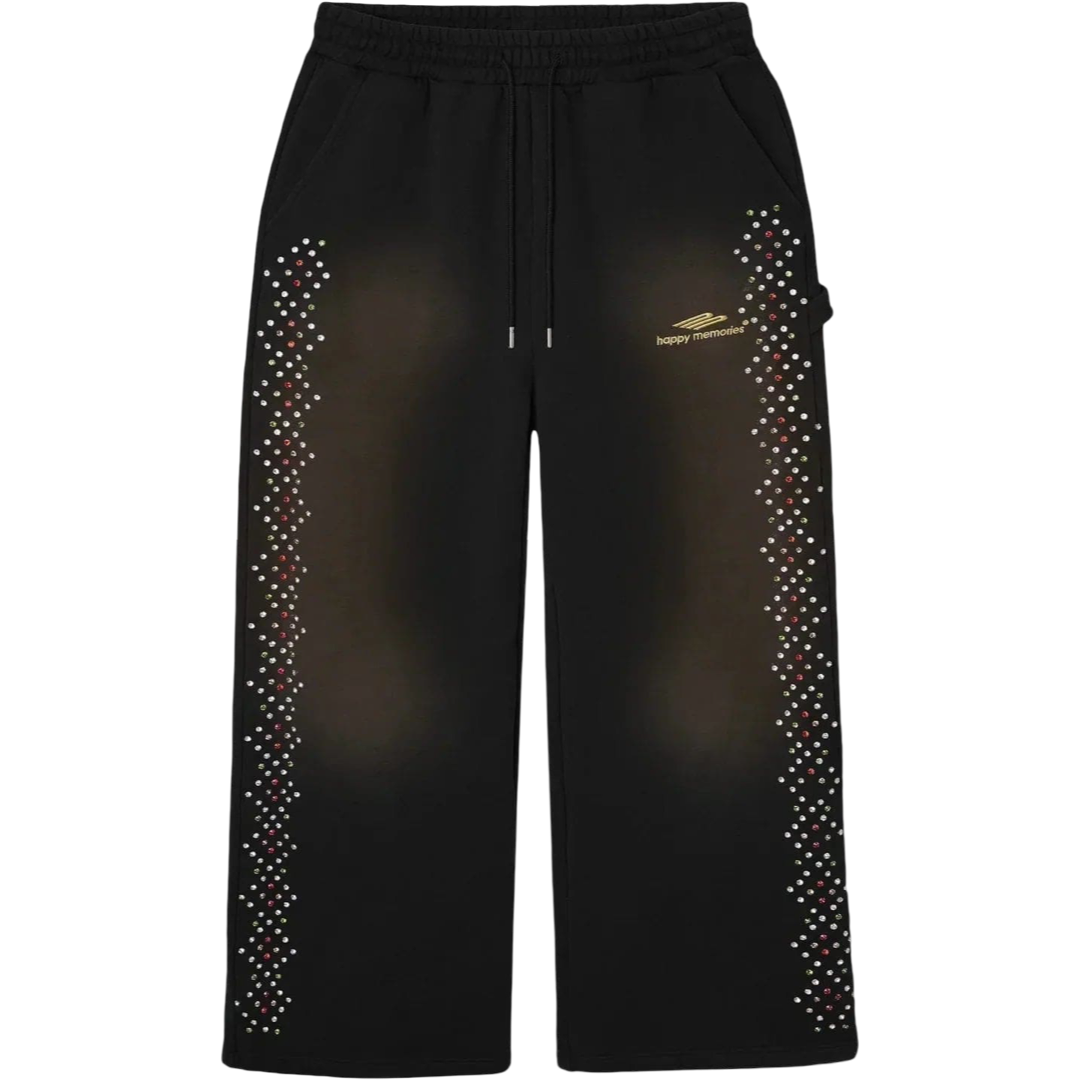 HMDD Crystal Sweatpants (Black)