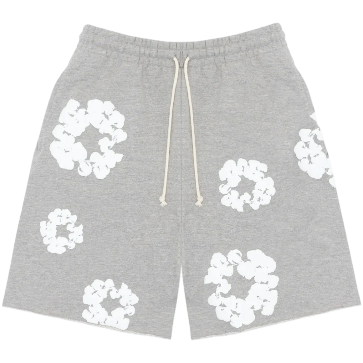 Denim Tears The Cotton Wreath Shorts (Grey)