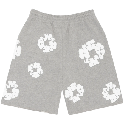 Denim Tears The Cotton Wreath Shorts (Grey)